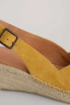 Seasalt Cornwall Shoes<Hazy Dawn Low Heel Suede Espadrilles Sienna