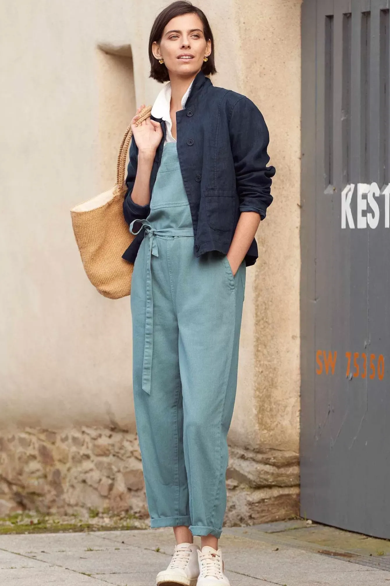 Seasalt Cornwall Trousers & Shorts<Heather Bell Tie Strap Jumpsuit Wade