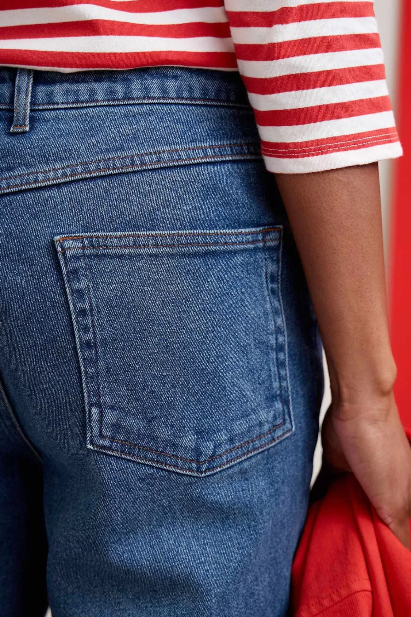 Seasalt Cornwall Trousers & Shorts<Highmore Bootcut Jeans Mid Wash