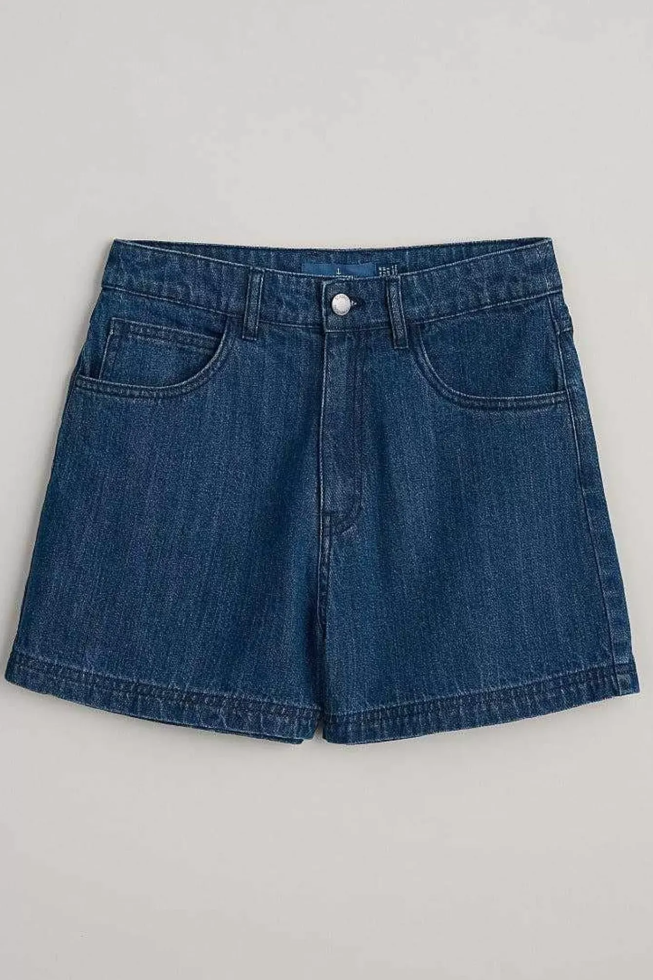 Seasalt Cornwall Trousers & Shorts<Holloway Denim Shorts Mid Wash Tide