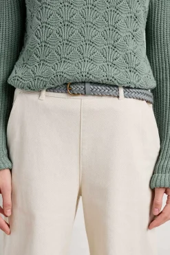 Seasalt Cornwall Belts<Intertwined Belt Lichen
