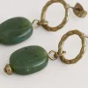 Seasalt Cornwall Jewellery<Juliot Drop Earrings Copse Brass Mix