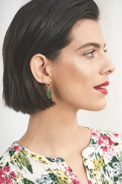 Seasalt Cornwall Jewellery<Juliot Drop Earrings Copse Brass Mix