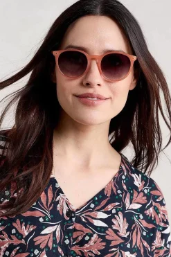 Seasalt Cornwall Sunglasses<June Sky Sunglasses Papaya