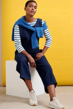 Seasalt Cornwall Trousers & Shorts<Kenethel Sleeveless Wide Leg Jumpsuit Dark Indigo Wash