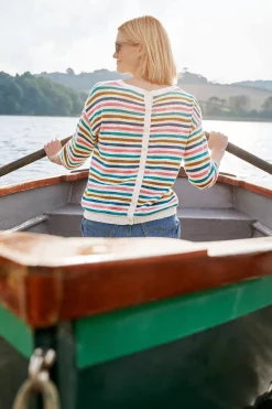 Seasalt Cornwall Knitwear<Knavock Striped Jumper Mini Cornish Helford Multi