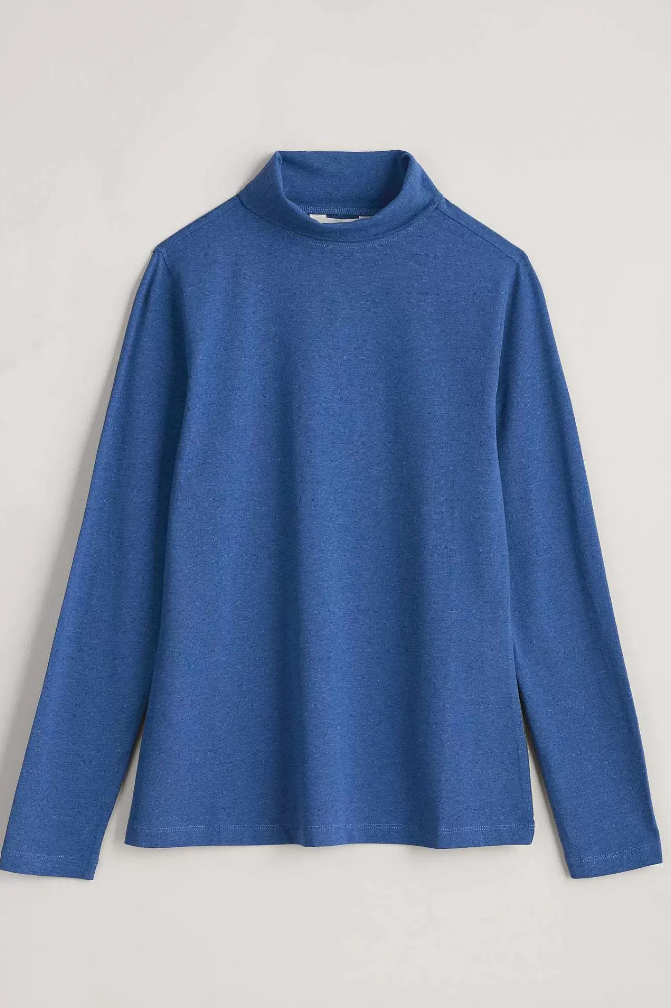 Seasalt Cornwall Tops<Landing Roll Neck Top (Gots) Blue Jay