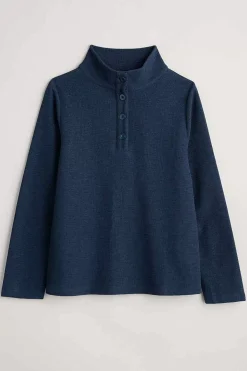 Seasalt Cornwall Tops<Last Boat Sweatshirt Maritime