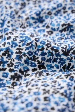 Seasalt Cornwall Dresses<Mainland Jersey Midi Dress Seaweed Floral Chalk