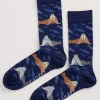 Seasalt Cornwall Socks<Men's Arty Socks Fisherman Walrus Bass