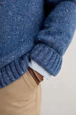 Seasalt Cornwall Knitwear<Men's Bizen Jumper Squall