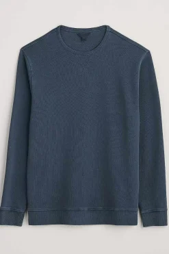 Seasalt Cornwall Tops & T-Shirts<Men's Bolitho Organic Cotton Sweatshirt Dark Ship
