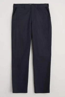 Seasalt Cornwall Trousers & Shorts<Men's Bowman Organic Cotton Trousers Inkwell