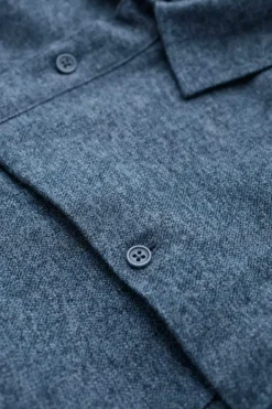 Seasalt Cornwall Tops & T-Shirts<Men's Chandlery Flannel Overshirt Squall