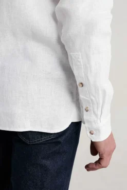 Seasalt Cornwall Tops & T-Shirts<Men's Curator Linen Shirt Salt