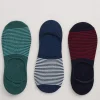 Seasalt Cornwall Socks<Men's Everyday Liner Socks Pack Of 3 Boddnick Mix