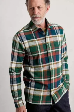 Seasalt Cornwall Tops & T-Shirts<Men's Fathomer Checked Shirt Rhythm Multi