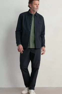 Seasalt Cornwall Coats & Jackets<Men's Foundry Overshirt Jacket Inkwell