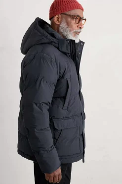Seasalt Cornwall Coats & Jackets<Men's Gatekeeper Waterproof Puffer Coat Inkwell