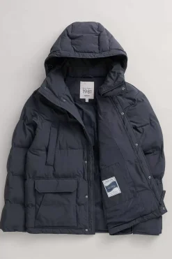 Seasalt Cornwall Coats & Jackets<Men's Gatekeeper Waterproof Puffer Coat Inkwell