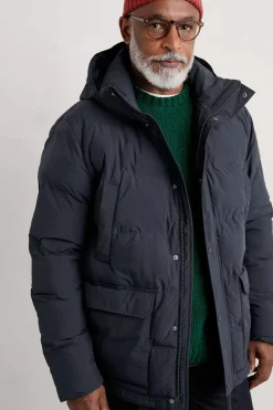 Seasalt Cornwall Coats & Jackets<Men's Gatekeeper Waterproof Puffer Coat Inkwell
