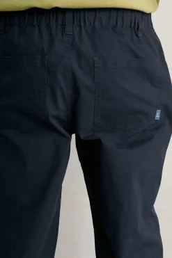 Seasalt Cornwall Trousers & Shorts<Men's Groundsman Organic Cotton Trousers Inkwell