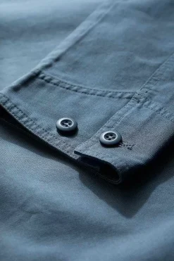 Seasalt Cornwall Coats & Jackets<Men's Organic Cotton Canvas Tompot Jacket Blue Sail
