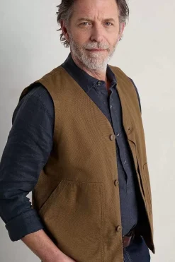 Seasalt Cornwall Coats & Jackets<Men's Organic Cotton Metern Waistcoat Gully