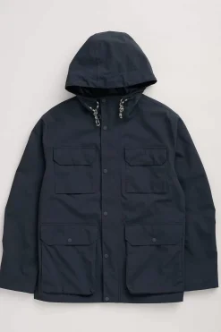 Seasalt Cornwall Coats & Jackets<Men's Porthcurno Waterproof Jacket Inkwell