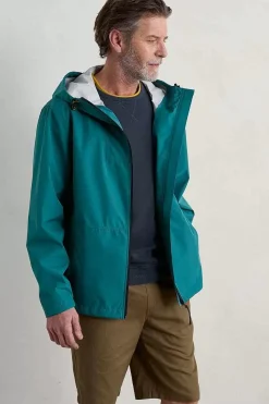 Seasalt Cornwall Coats & Jackets<Men's Sailing Time Lightweight Waterproof Jacket Lake