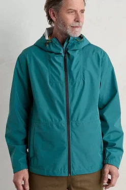 Seasalt Cornwall Coats & Jackets<Men's Sailing Time Lightweight Waterproof Jacket Lake
