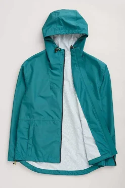 Seasalt Cornwall Coats & Jackets<Men's Sailing Time Lightweight Waterproof Jacket Lake