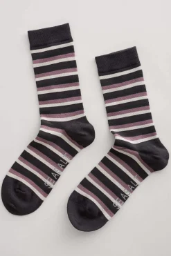 Seasalt Cornwall Socks<Men's Sailor Socks Weatherboard Lake Aran