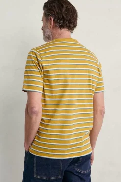 Seasalt Cornwall 2 Mix & Match<Men's Seven Seas Sailor Tee (Gots) Upside Brimstone