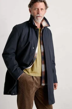 Seasalt Cornwall Coats & Jackets<Men's Stone Wave Waterproof Coat Inkwell