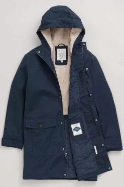 Seasalt Cornwall Coats & Jackets<Men's Tidesman Waterproof Coat Maritime