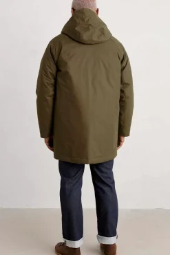Seasalt Cornwall Coats & Jackets<Men's Tin Coast Waterproof 3 In 1 Coat Rich Olive