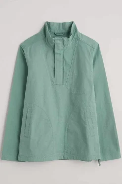 Seasalt Cornwall Tops & T-Shirts<Men's Trelew Smock Sardine