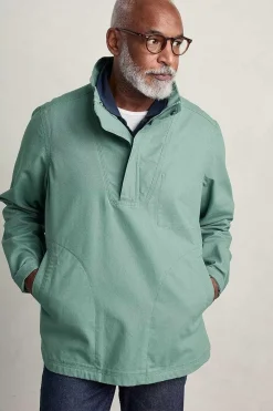 Seasalt Cornwall Tops & T-Shirts<Men's Trelew Smock Sardine