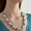 Seasalt Cornwall Jewellery<Moorland Haze Bead Necklace Acacia Sailboat