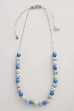Seasalt Cornwall Jewellery<Moorland Haze Bead Necklace Acacia Sailboat
