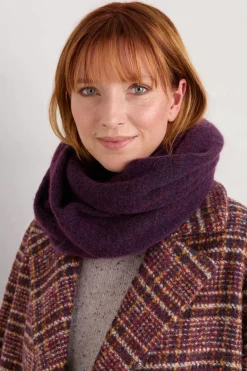 Seasalt Cornwall Scarves & Shawls<Morning Cliff Snood Grape