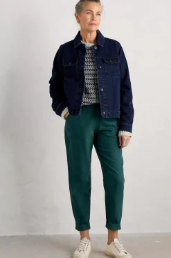 Seasalt Cornwall Trousers & Shorts<Nanterrow Trousers Dark Thyme