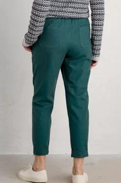 Seasalt Cornwall Trousers & Shorts<Nanterrow Trousers Dark Thyme