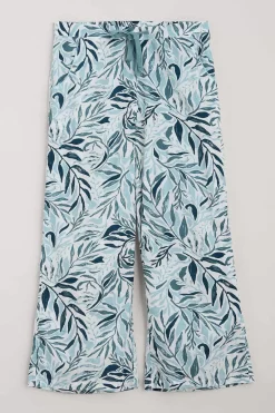 Seasalt Cornwall Nightwear<Nesting Bird Short Sleeve Pyjamas Kelp Forest Reflection