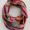 Seasalt Cornwall Scarves & Shawls<New Everyday Circle Scarf Colour Stack Rose
