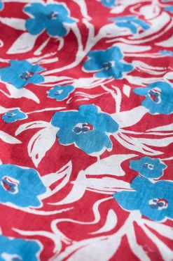 Seasalt Cornwall Scarves & Shawls<New Everyday Scarf Waterway Floral Rudder Chalk