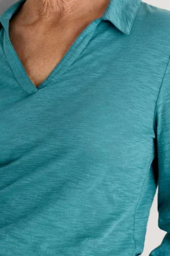 Seasalt Cornwall Tops<Owles Point V-Neck Jersey Shirt Wreckage