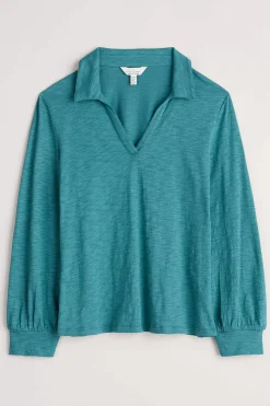 Seasalt Cornwall Tops<Owles Point V-Neck Jersey Shirt Wreckage