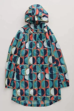 Seasalt Cornwall Coats & Jackets<Pack-It Waterproof Jacket Half Moons Chalk